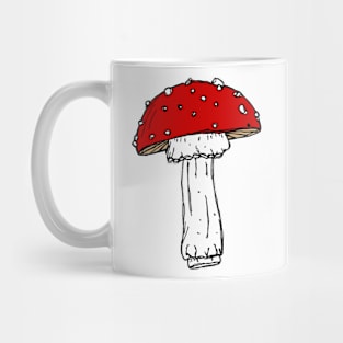 amanita muscaria red cap mushroom Mug